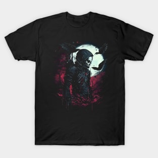 Design of skull alien T-Shirt